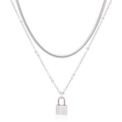 Dvoslojna ogrlica s lančićem