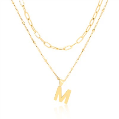 Dvoslojna početna ogrlica