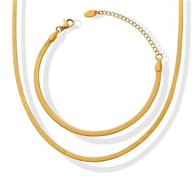 Ravna ogrlica sa zmijom