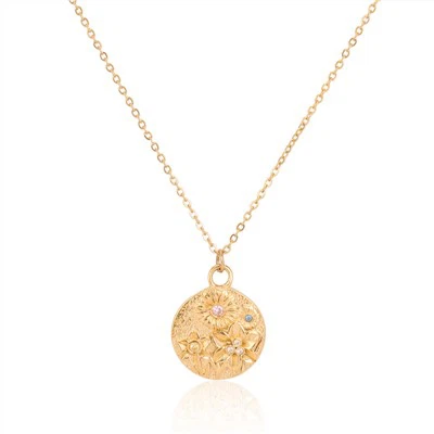 Ogrlica s novčićima u obliku cvijeta