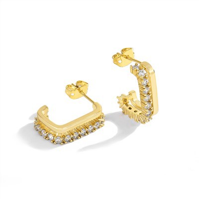 Naušnice s dvostrukim prstenom