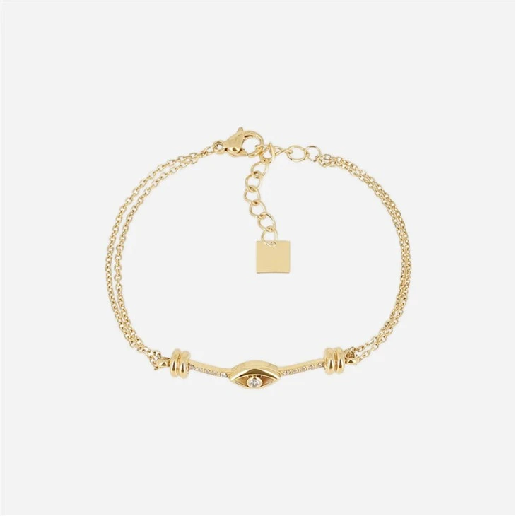 Dainty Evil Eye Chain Bracelet price