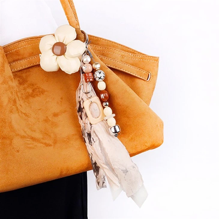 Fashion Keychain | Colorful Lace Rope Charm For Bags & Keys best