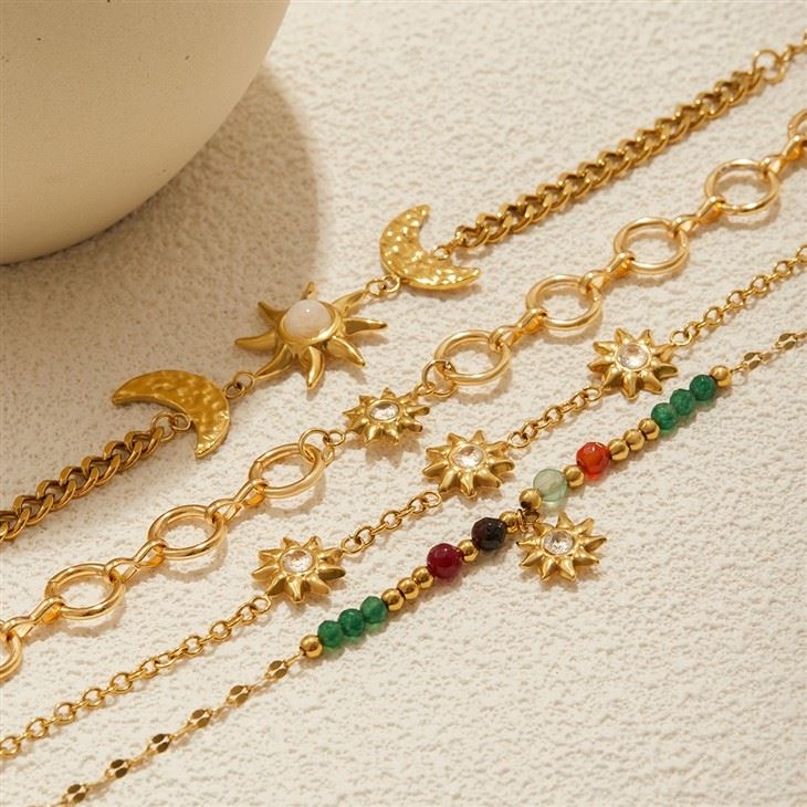 Moonstone Sun Moon Bracelet best