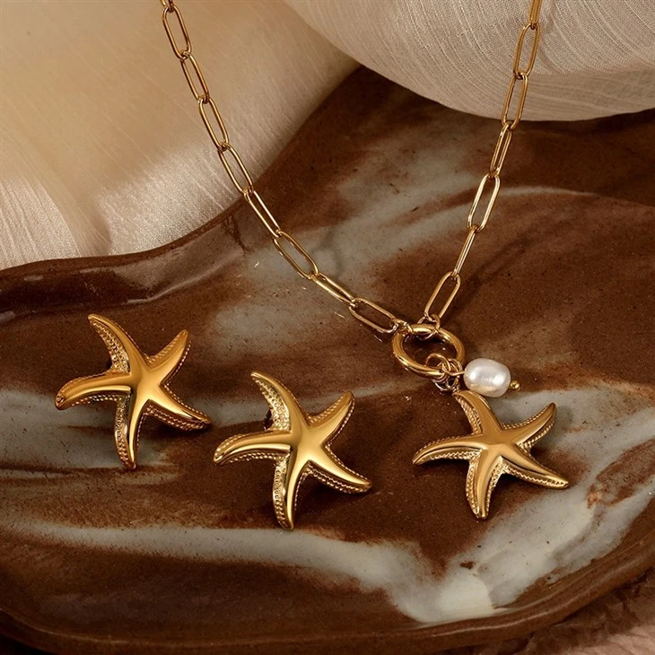 Ocean Starfish Stud Earrings factory