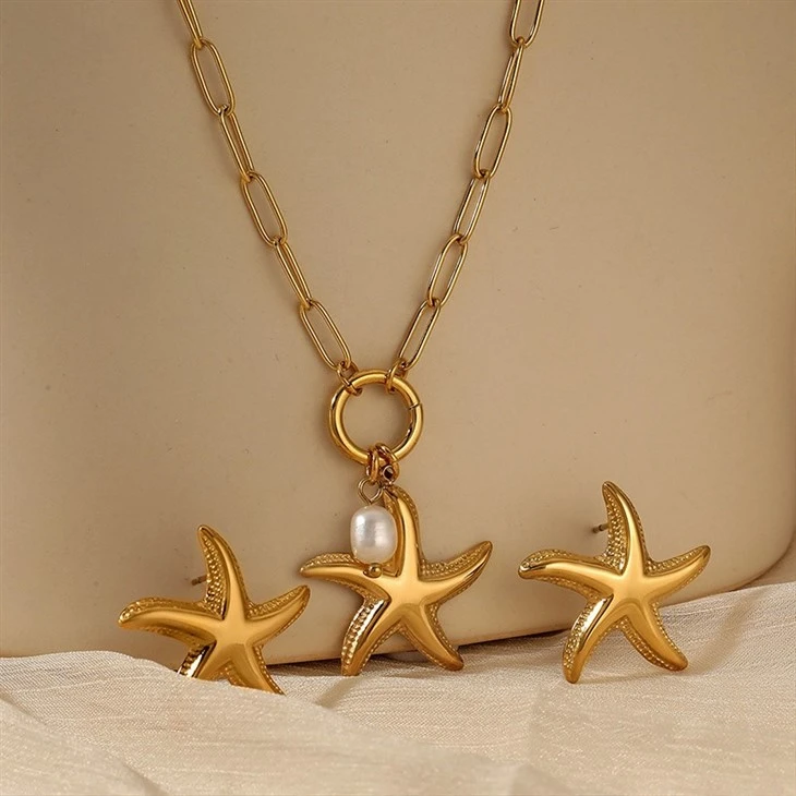 Ocean Starfish Stud Earrings best