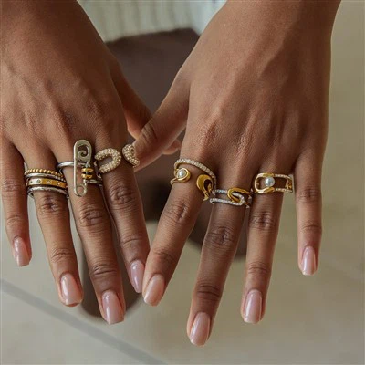 Nježni prsten za spajalicu